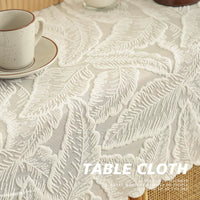 American Style Lace Dustproof Table Runner for Dining Table TV Cabinet Coffee Table