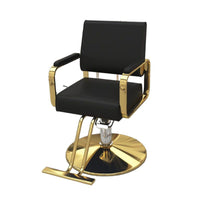 Professional Hydraulic Reclining Barber Chair for Salon Hair Cutting, Styling, and Dyeing