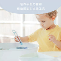 Kids Montessori Silicone Tweezer Set for Early Education and Hand-Eye Coordination