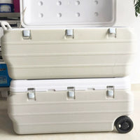 Liushan 180L Large Capacity Insulated Cooler Box for Sea Fishing, Car, Outdoor, Seafood Preservation