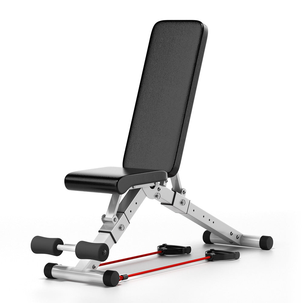 Foldable Adjustable Dumbbell Bench for Home Gym, Sit-up Board, Multi-functional Weight Bench
