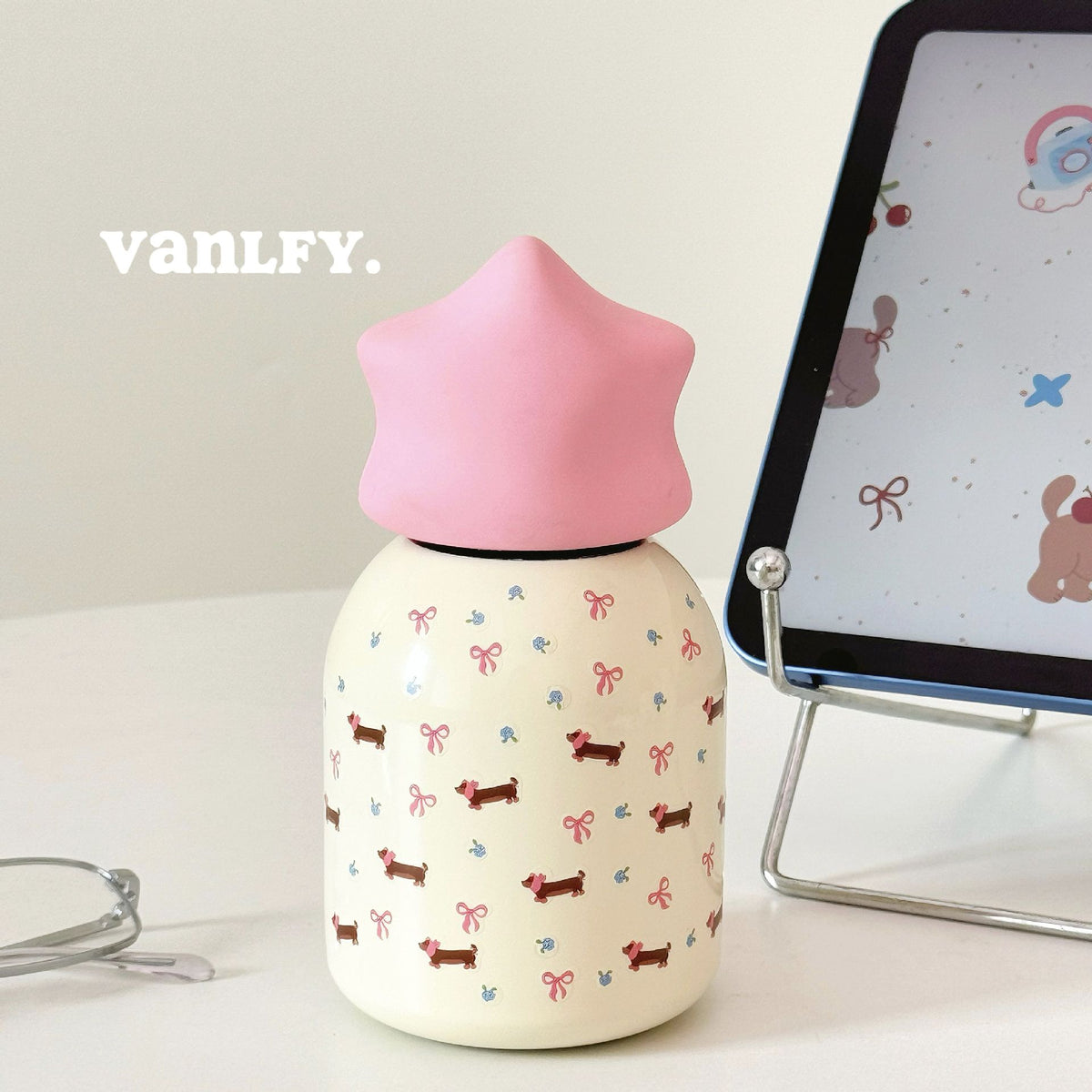 2026 New Cartoon Portable 304 Stainless Steel Insulated Water Bottle for Students