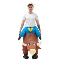 Inflatable Cow Rider Costume for Halloween & Role Play