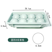 Large Sphere Ice Cube Mold for Whiskey and Cocktails, Food-Grade Plastic Ice Tray