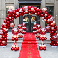 Wedding Balloon Arch Kit with Stand for Outdoor & Indoor Decorations