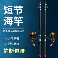 Wilderness Era Long Cast Fishing Rod and Reel Combo Set
