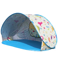 Automatic Pop-Up Beach Tent for 3-4 People - UV Protection, Quick Open, Sun Shelter for Fishing & Park