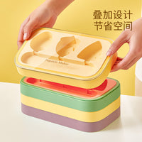 Special Offer Silicone Ice Pop Molds for Home Use - Ice Cream Popsicle Maker for Kids