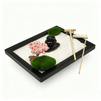 Zen Garden Sand Tray Kit for Meditation and Home Decor