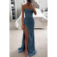 Women's European & American Style Elegant Evening Gown Maxi Dress