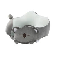Memory Foam U-Shaped Travel Pillow with Cartoon Design for Neck Support