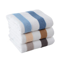 Jie Li Ya 90*34cm Pure Cotton Sports Towel for Men, Thickened Absorbent Bath Towel