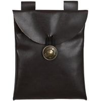 Medieval Knight Renaissance LARP PU Leather Belt Pouch Jewelry Storage Bag