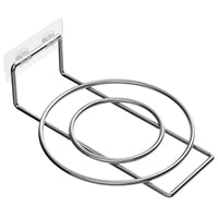 Stainless Steel Basin Storage Rack for Bathroom and Toilet, Punch-Free Wall Mount Organizer
