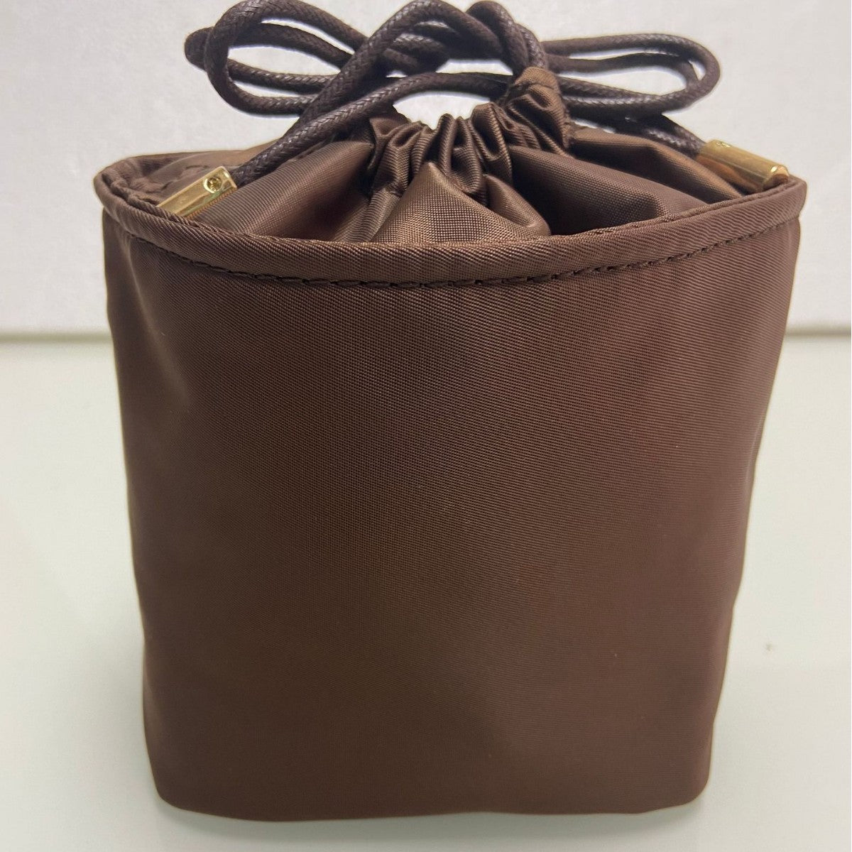 Cylindrical Felt Insert Bag for Handbags - Organizer Pouch for Cosmetics, Jewelry, and Essentials