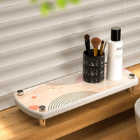 Japanese Style Diatomaceous Earth Toothbrush Holder for Bathroom Countertop