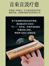 Professional Sound Healing Tuning Fork for Yoga & Meditation, Portable Sleep Aid Therapy Instrument