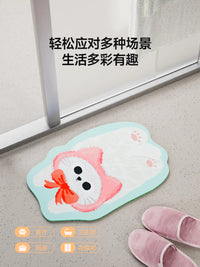 Cute Pet Design Non-Slip Entrance Mat