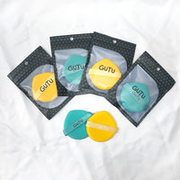 GUTU Soft Double-Sided Cushion Puff for Liquid Foundation & BB Cream - Expands When Wet