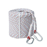 Static Climbing Rope with Hook for Rescue and Rappelling, High-Altitude Work Safety Rope