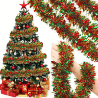 Christmas Tinsel Garland for Holiday Party Decoration