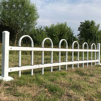 U-Shaped Galvanized Steel Lawn Edging Fence for Parks and Gardens