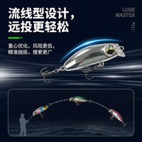 Konola 2.8g Micro Sinking Minnow Lure for Freshwater Fishing