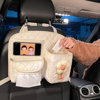 Car Seat Back Organizer with Multi-functional Storage Pockets