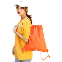 Drawstring Backpack for Sports, Gym, Swimming, and Daily Use - Large Capacity Cinch Sack for Basketball, Soccer