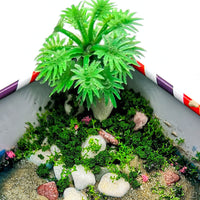 DIY Miniature Island Road Car Landscape Kit in Tin Box