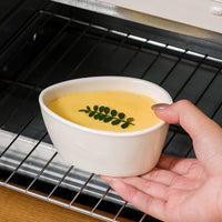 Ceramic Steaming Bowl Set with Lid for Rice Cooker, Fan-shaped or Round, for Meat, Vegetables, and Baby Food