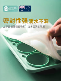 Silicone Sphere and Cube Ice Molds for Whiskey and Cocktails