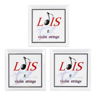 LOIS Violin Strings Set, Aluminum-Magnesium Alloy, Imported Material, 4 Strings per Set