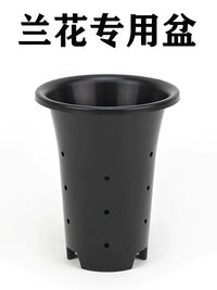 Orchid Pot with Drainage Holes, Tall Plastic Planter for Orchids, Breathable Design