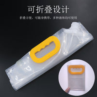 Portable Folding Water Bag for Outdoor Camping Hiking, Large Capacity Collapsible Water Container