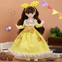 BJD Doll Forest Series 30cm Princess Doll with Clothes and Accessories