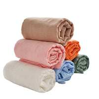 Pure Cotton Gauze Sports Towel for Running and Gym Workouts, Lightweight and Absorbent