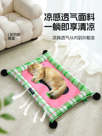 Pet Cooling Mat for Cats and Dogs, Tear-Resistant Summer Sleep Pad, All Seasons