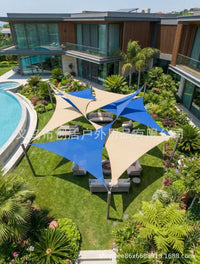 Triangular Sun Shade Sail Canopy for Outdoor Patio Garden Carport, Waterproof UV Protection