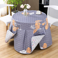 Thickened Round Electric Heater Tablecloth Cover Modern Minimalist Design