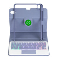 Rotating Leather Case with Backlit Bluetooth Keyboard for iPad 10.9" / 11" Models