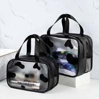 Waterproof Dry Wet Separation Beach Gym Bag Portable Toiletry Swim Bag