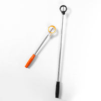 Golf Ball Retriever with 8-Section Telescopic Stainless Steel Shaft, 2.1m Extendable Range Picker