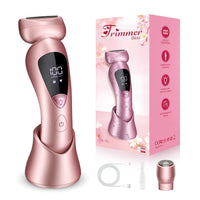 Portable Electric Shaver for Women, Painless Hair Removal for Underarms, Bikini Area, and Full Body