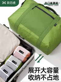 Portable Large Capacity Travel Duffel Bag Foldable Waterproof Storage for Clothes