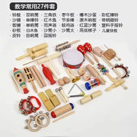 Orff Percussion Instrument Set for Kids, Early Music Education Toy