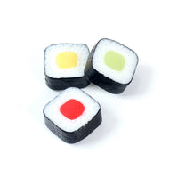 Realistic Japanese Sushi Rice Ball Keychain Pendant Food Model Toy