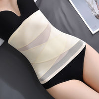 Postpartum Breathable Mesh Abdominal Binder Waist Trainer for Women