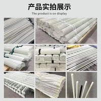 20Pcs Fiberglass Rods for Greenhouse Insulation, Small Arch Support Poles, Elastic Rods for Vegetable Sheds