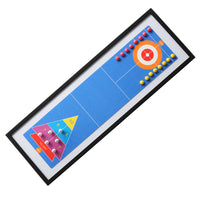Mini Tabletop Bowling Curling Shuffleboard Game Set 3-in-1